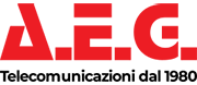A.E.G. Telecomunicazioni dal 1980 Logo